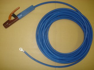 TRUSCO キャブタイヤケーブル ホルダ丸端子付 10m TCT-3810KH [326