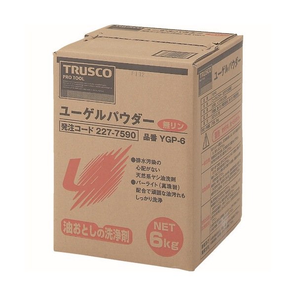 画像1: TRUSCO YGP-6 ユーゲルパウダー 6kg [227-7590] (1)