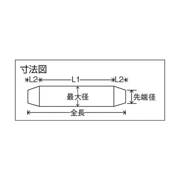 画像2: TRUSCO リーマポンチ 23.5mm TRMP-23.5 229-5181 (2)