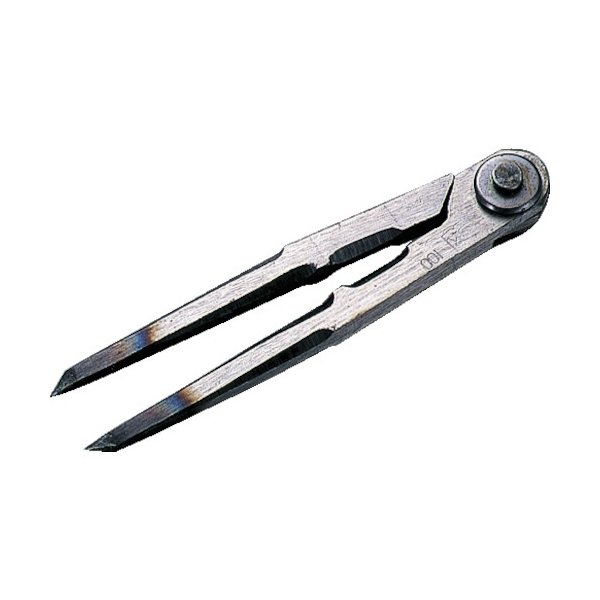 画像2: TRUSCO 本鋼製コンパス 長さ100 円直径150 PC-100 [229-5440] (2)
