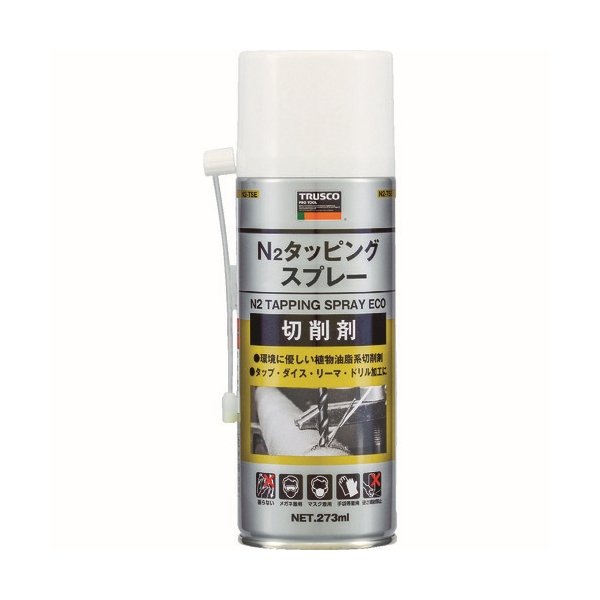 画像1: TRUSCO N2タッピングスプレー 生分解性 270ml N2-TSE 232-5659 (1)