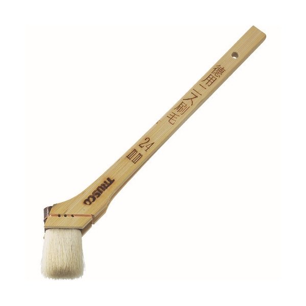 画像2: TRUSCO 徳用ニス刷毛竹柄 8号 24mm幅 TPB-425 [254-8518] (2)