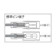 画像2: TRUSCO 絶縁被覆付差込形ピン端子φ7.4 オス (15個入) T-PC-4020M [255-7592] (2)