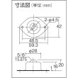 画像2: TRUSCO ボールキャスター スチール製ボール 上向用 T-5L5B 256-8659 (2)