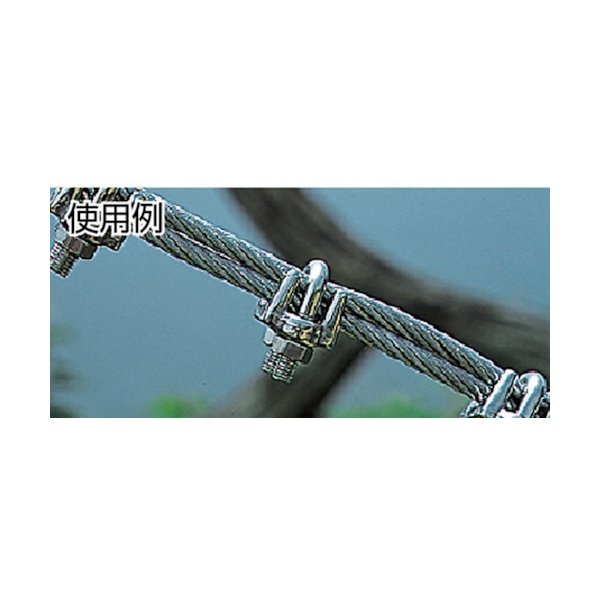 画像3: TRUSCO ワイヤークリップ ステンレス製 1.5mm用 (2個入) TWC-1.5 [275-0406] (3)