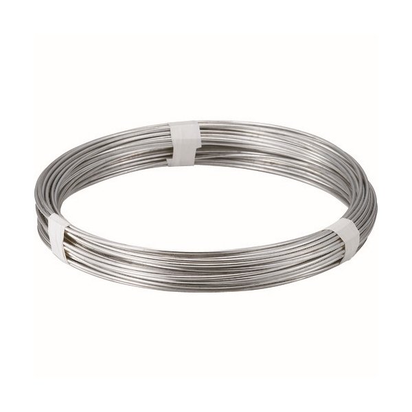 画像1: TRUSCO スチール針金 #12 線径2.6mm 1kg 溶融亜鉛メッキ TYW-26 [282-5023] (1)