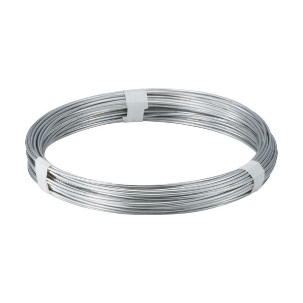 画像1: TRUSCOスチール針金 #22 線径0.7mm 1kg 溶融亜鉛メッキ  TYW-07 [282-5074] (1)