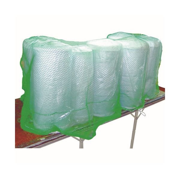 画像5: TRUSCO 多目的ネット(絞リ紐付)目合25mm 3.6X3.6m グリーン TN25-3636GN [287-0606] (5)