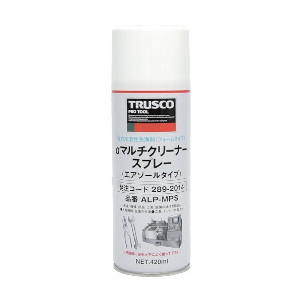 画像1: TRUSCO ALP-MPS αマルチクリーナースプレー 420ml  289-2014 (1)