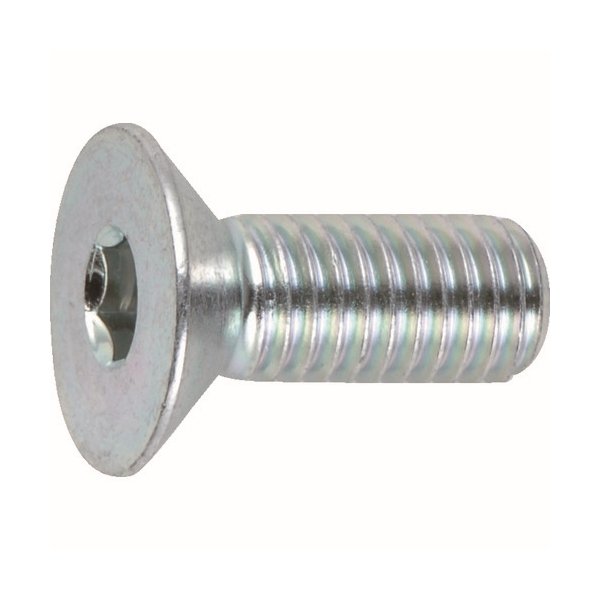 画像1: TRUSCO 六角穴付皿ボルト 三価白 全ネジ M4×8 25本入 B773-0408 [300-2314] (1)