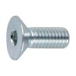 画像1: TRUSCO 六角穴付皿ボルト 三価白 全ネジ M4×10 25本入 B773-0410 [300-2322] (1)