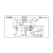 画像2: TRUSCO スチールローラーコンベヤ Φ38 W300XP75XL1000 VR-3812-300-75-1000 [300-5445] (2)