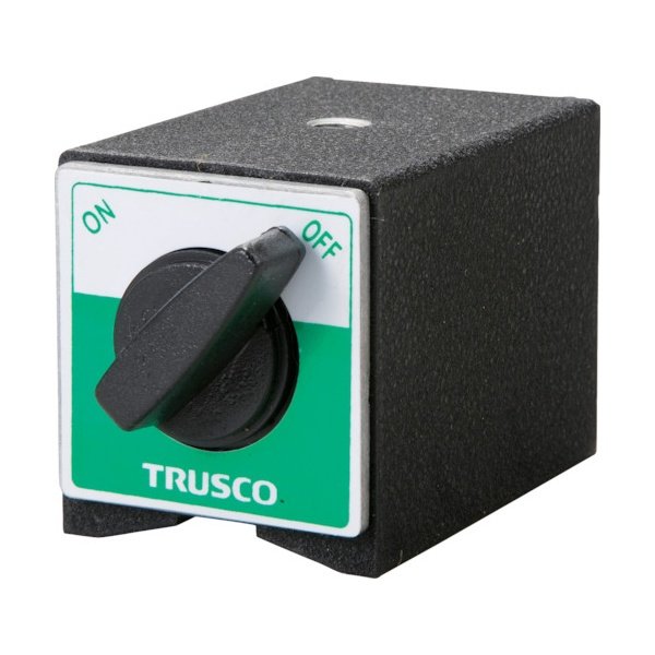 画像1: TRUSCO αマグネットホルダ台 吸着力1000N TMH100A  [300-6611] (1)