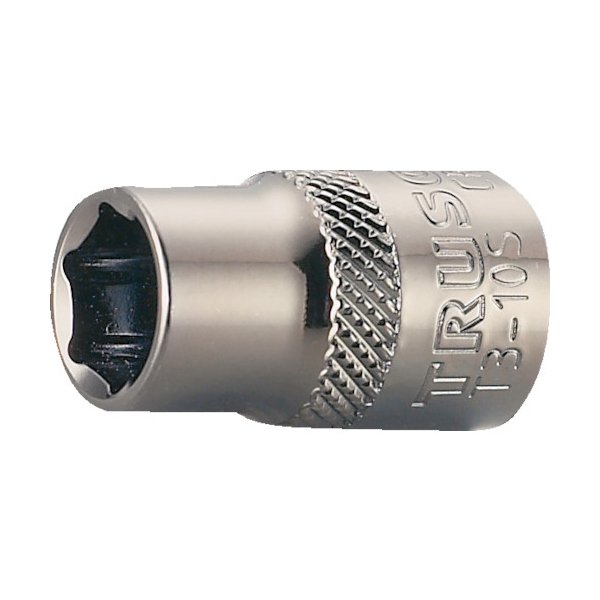 画像1: TRUSCO T3-13S ソケット 6角タイプ 差込角9.5 対辺13mm [301-3006] (1)