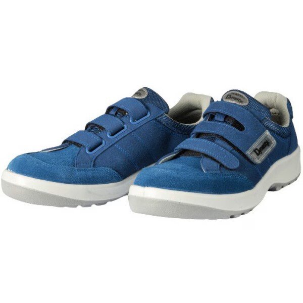 画像2: 【サイズ:23.5〜28.0/I式製法】ドンケル JSAA-A種認定品(プロテクティブスニーカー) ダイナスティー PU2 D1001N 人工革製プロスニーカー マジックテープ式 セーフティーブーツ セーフティーシューズ 作業靴 踵衝撃吸収 かかと衝撃吸収 ワイド樹脂先芯 DONKEL (2)