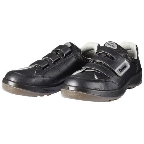 画像2: 【サイズ:23.5〜28.0/I式製法】ドンケル JSAA-A種認定品(プロテクティブスニーカー) ダイナスティー PU2 D1004N 人工革製プロスニーカー マジックテープ式 セーフティーブーツ セーフティーシューズ 作業靴 踵衝撃吸収 かかと衝撃吸収 ワイド樹脂先芯 DONKEL (2)