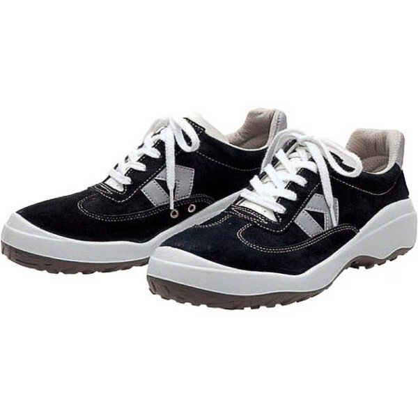 画像2: 【サイズ:23.0〜28.0/I式製法】ドンケル JIS T8101(安全靴)理想的安全靴 ダイナスティコンフォード DC-821 ベロア 発泡ポリウレタン二層底 安全靴 セイフティシューズ セーフティーブーツ セーフティーシューズ 作業靴 短靴 軽量樹脂先芯 かかと衝撃吸収 DONKEL (2)