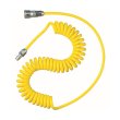 画像2: TRUSCO スパイラルホース カップリング付 使用範囲 4m SAH-805C [336-2507] (2)