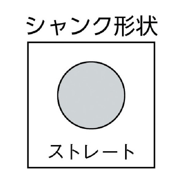 画像2: TRUSCO 振動ドリル用コンクリートドリル ストレートシャンク 4.0mm TCD-40 [352-0447] (2)
