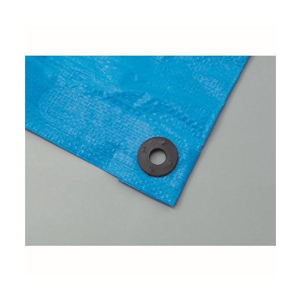 画像3: TRUSCO ブルーシート #2000 幅5.4mX長さ5.4m BS20-5454 [360-0092] (3)