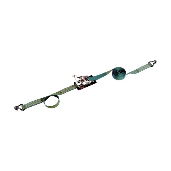 画像1: TRUSCO 強力型ベルト荷締機 75mm幅 2500kg Jフックタイプ GX75-2500J  [365-9941] (1)