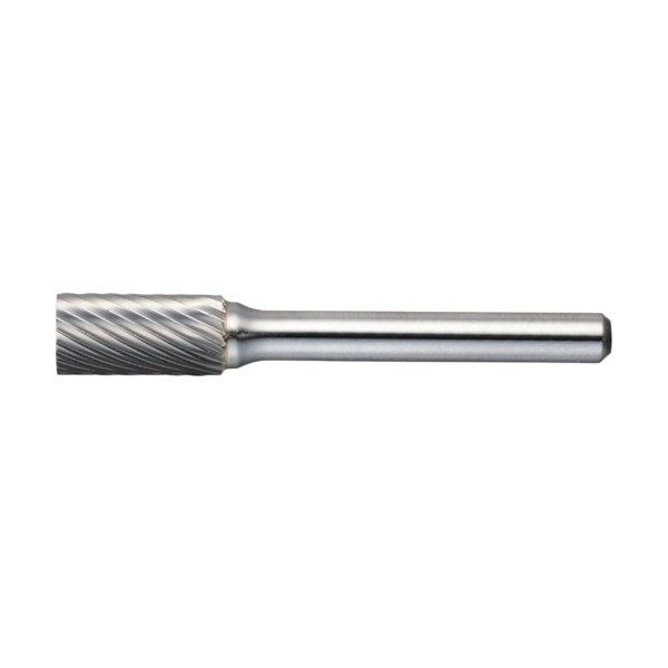 画像1: TRUSCO 超硬バー 円筒型 Φ9.5X刃長19X軸6 シングルカットTB1C095S  [384-0280] (1)