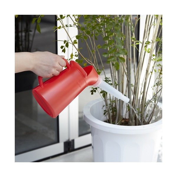 画像4: TRUSCO カラフルジョッキ 1リットル 赤 TOJ-1R [400-9746] [売切廃番] (4)