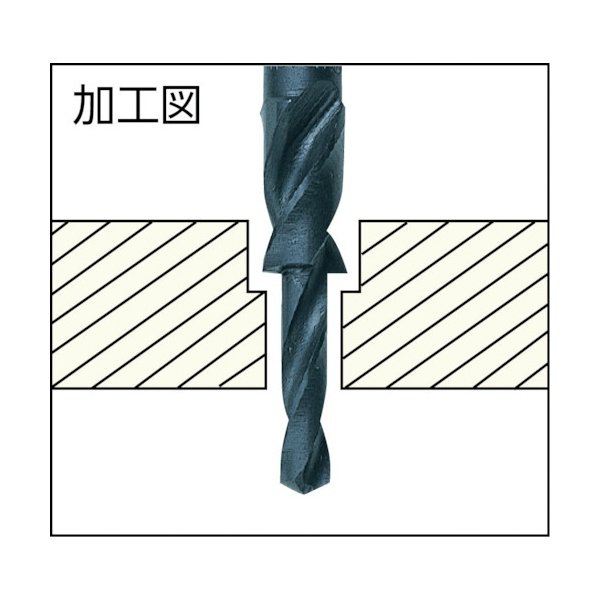 最も優遇 TRUSCO 段付ドリル 六角穴付ボルト用 M8 TSRMM8A [406-7885 電動工具パーツ・アクセサリ