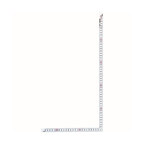 画像2: TRUSCO JISシルバー曲尺同厚サイズ50cm TK-502CN [415-0830] (2)