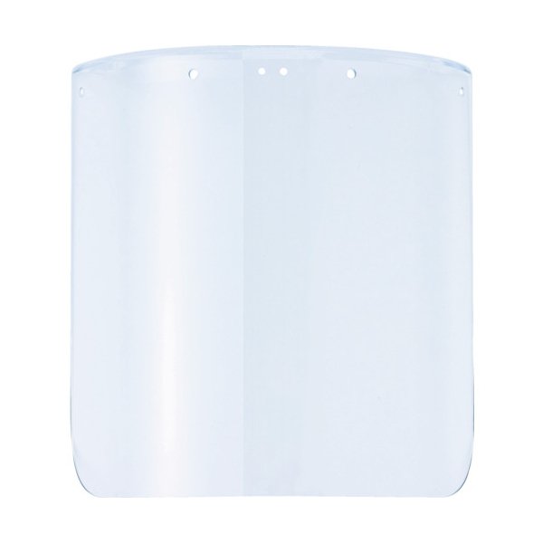 画像2: TRUSCO 防災面用替レンズ クリア TLFH-C [415-4321] (2)