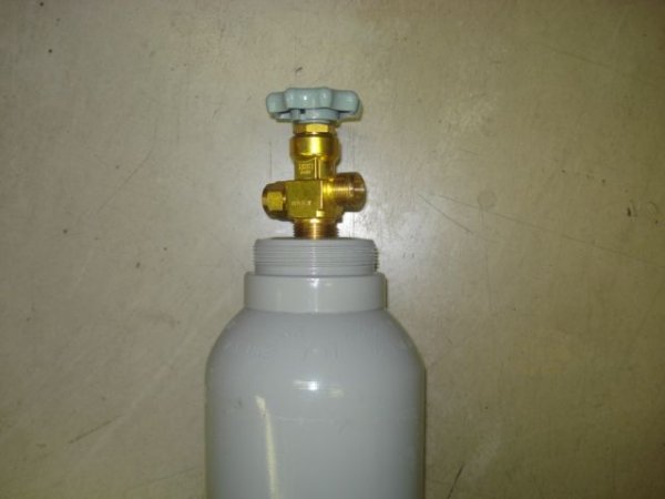 画像2: 窒素ガスボンベ 1.0m3 1000リッター (#10220) (2)