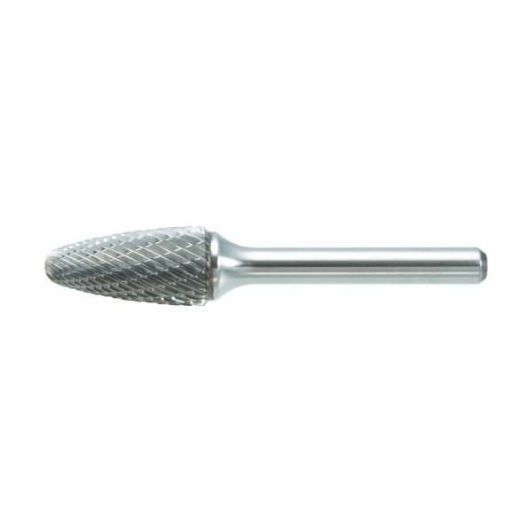 画像1: TRUSCO 超硬バー 砲弾型 Φ16X刃長25X軸6 シングルカットTB3C160S [436-4244] (1)