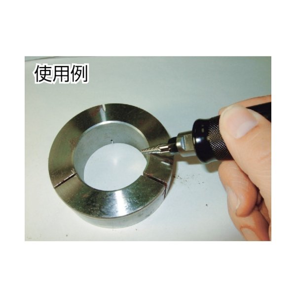 画像2: TRUSCO 超硬バー 逆テーパ Φ6X刃長8X軸6 シングルカット TB52C060S [436-4813] (2)