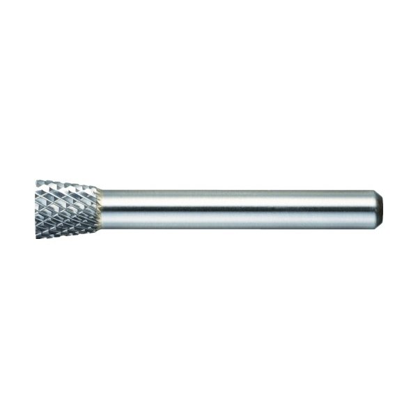 画像1: TRUSCO 超硬バー 逆テーパ Φ9.5X刃長9.5X軸6 シングルカット TB52C095S [436-4821] (1)