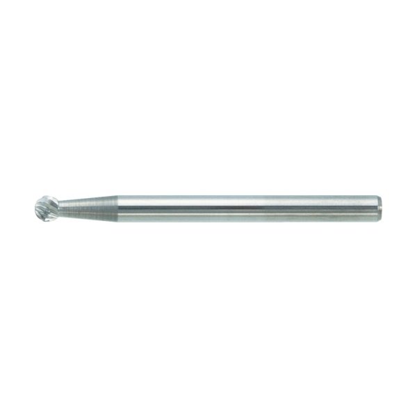 画像1: TRUSCO 超硬バー 球型 Φ2.5X刃長2.3X軸3 シングルカット TB8A024S [436-5330] (1)