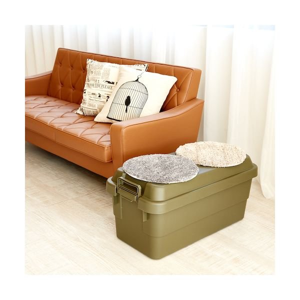 画像4: TRUSCO ODC-50 トランクカーゴ 50L OD色 [440-8489] (4)