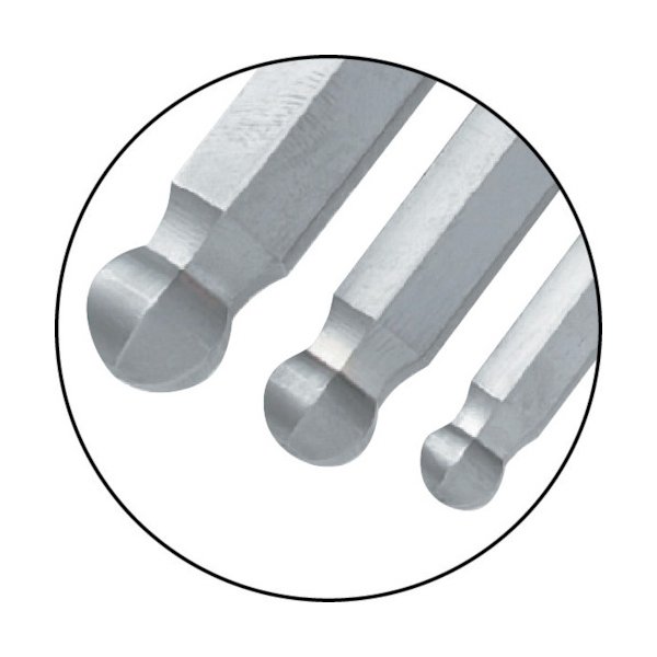 画像3: TRUSCO ボールポイント六角棒レンチ(標準タイプ) 2.0mm TXB-20 [445-3778] (3)