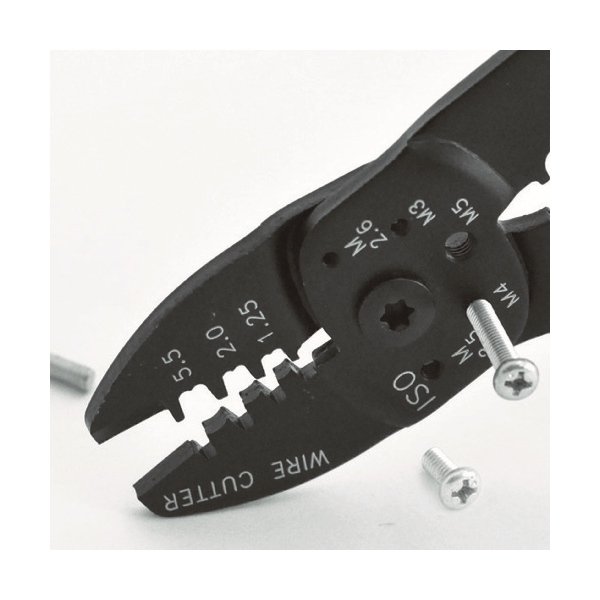 画像4: TRUSCO 圧着ペンチ裸端子用/接続端子用/P.B形スリーブ用 TAP-1 [445-5061] (4)