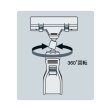 画像3: TRUSCO ホルダー式クリップ 大型ワイドクリップ+ジョイント1連+大型クリッップTC-LC1LC3-1  [447-3370] (3)