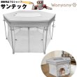 画像1: 【収納袋・屋根付】おりたたみペットサークル わんパーク (グレー) ペットゲージ 脱走防止 侵入防止 災害避難 ペットホテル (1)