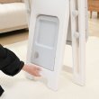 画像7: おりたためる コンパクト ホワイトボード グレー イーゼル おえかき (7)
