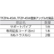 画像4: TRUSCO TFZPA-45W 全閉式アルミハネ工場扇 ゼフィール 壁掛ケタイプ [474-8905] (4)