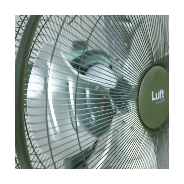 画像3: TRUSCO 全閉式工場扇ルフトハーフェンスタンドタイプ アルミハネ OD色 [488-7891] [廃番] (3)