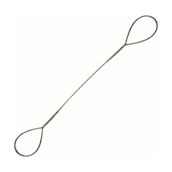 画像4: TRUSCO 玉掛けワイヤーロープ 段落し 6mmX1m TWD-6S1 [489-1961] (4)