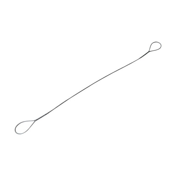 画像3: TRUSCO 玉掛ケワイヤーロープ 段落シ 9mmX2m TWD-9S2 [489-2143] (3)