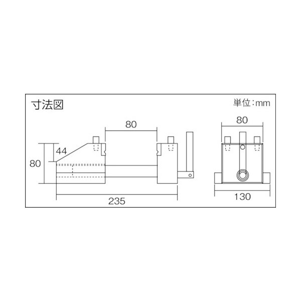 画像2: TRUSCO TMBT-80 マルチバイス(卓上型) 80mm [490-0847] (2)