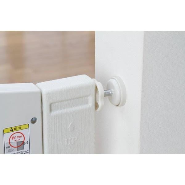 画像4: スマートゲイト２（スマートゲート２） ミルキー 柵 脱走防止 侵入防止 ペットフェンス  ペットゲート 日本育児 (4)