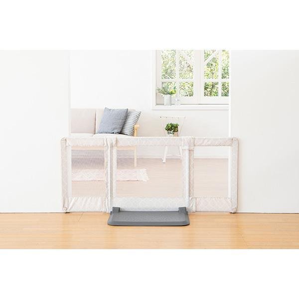 画像6: 【Mサイズ/自立型】おくだけとおせんぼ フェンス 柵 脱走防止 侵入防止 モロッカンベージュ 日本育児 (6)