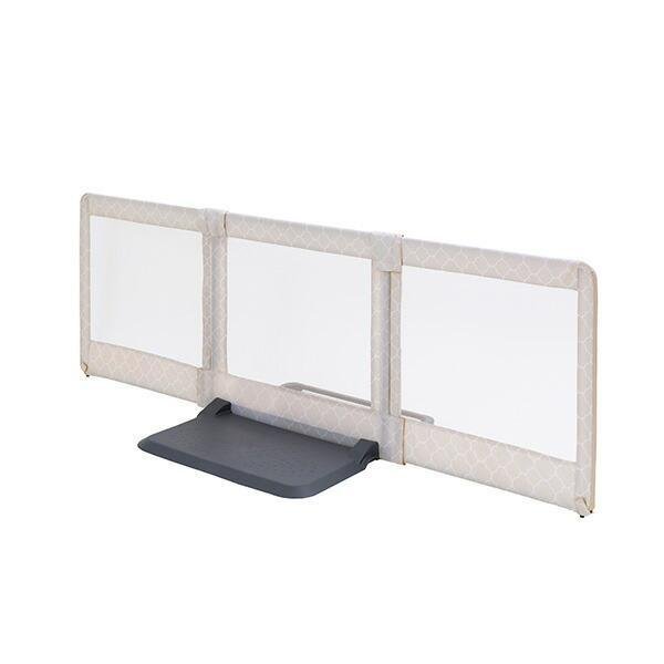 画像2: 【Lサイズ/自立型】おくだけとおせんぼ フェンス 柵 脱走防止 侵入防止 モロッカンベージュ 日本育児 (2)