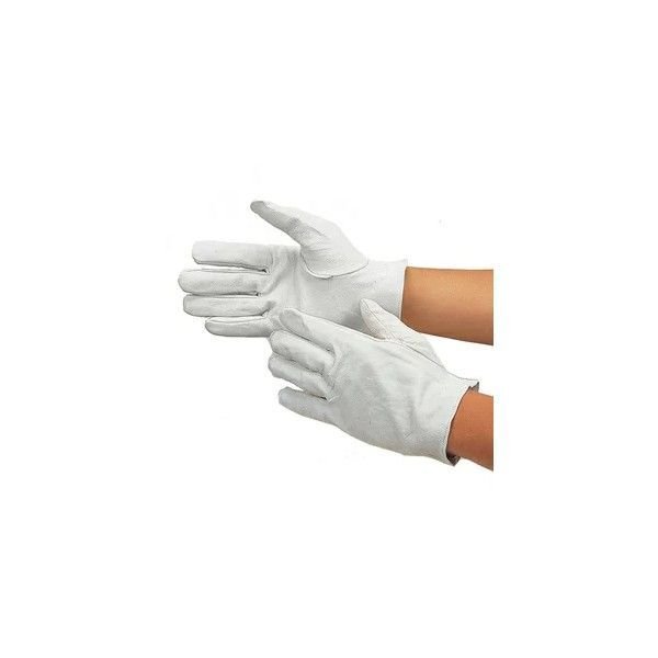 画像2: おたふく手袋 ピッグスキンクレスト手袋 革手袋 5双セット 418 (2)